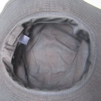 帽子（カシラ製）全体日焼け　黒染め・染め替え　綿素材