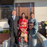 長女成人式
