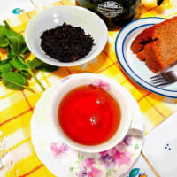 和紅茶＋庭のミント