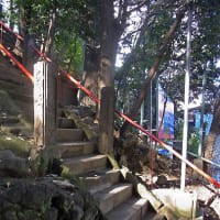 1023　大森駅前・天祖神社へ上る階段