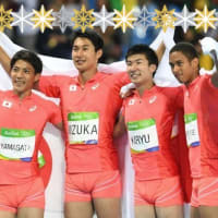 【400mリレー男子決勝】日本銀メダル本当におめでとうございます。