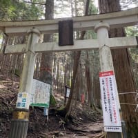 三峯神社　奥の宮まで