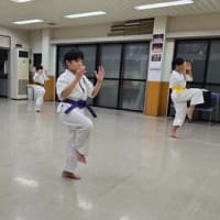 7月最初の稽古　暑いっ！