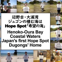 辺野古-大浦湾　日本初のホープスポットを守ろう！キャンペーン