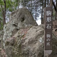 太平山神社と晃石山（栃木市）