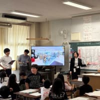 今日の学校の様子