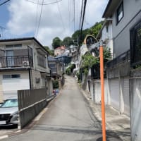 川崎市岡上付近の急坂を巡る③