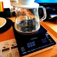 コーヒースケールで実験気分　毎日バリスタ