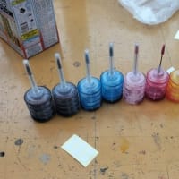 HP用のインクカートリッジ大量製作