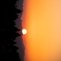 【絶景】キャンプ場の夕日✨