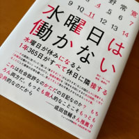 タイトルも装丁も印象的『水曜日は働かない』著：宇野常寛
