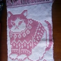 フイン織の猫