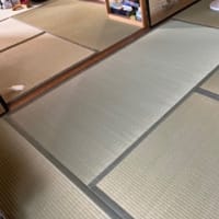 ハサミと包丁研ぎのご依頼。奈良市へ新畳配達。天理市のお宅へ表替えなどなど
