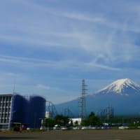 今日の富士山。5月22日
