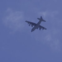 嘉手納基地でパラシュート降下訓練（20240419-➁）