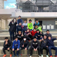 R3.12.28 大阪府立東百舌鳥高校サッカー部　OB戦蹴り納め