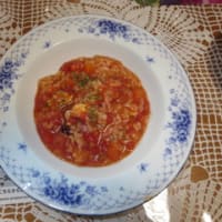 あつあつを食べると温まります