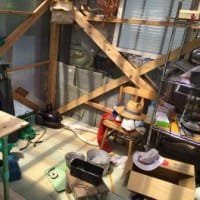2015年5月21日　納屋進捗情報