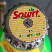 VINTAGE 1994 IMPERIAL TOYS SQUIRT SODA POP TOY BOTTLE WATER SQUIRTER