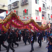 中国四川省のお祭り「火龍節」（1）