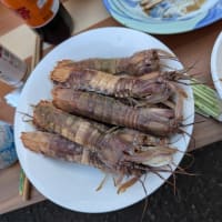 今年初のBBQ