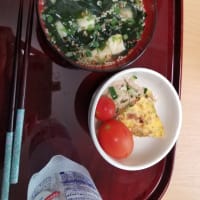 今日の朝ごはん
