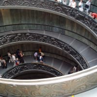 バチカン美術館の階段
