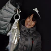 爆風の中の釣り