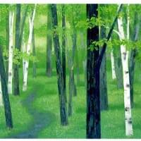 5月の東山魁夷：若葉の森