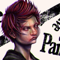 赤髪　speed drawing イラスト　ライブペイント