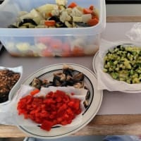 新鮮なお野菜がいっぱい