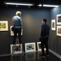 個展が終わりました。