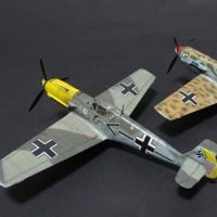 AZmodel 1/72 Bf109 E-4 ⑦ 完成写真