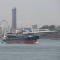 関門海峡を行き交う船舶　2024-04-20