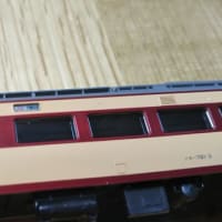 KATO　781系　ステッカー貼り付け