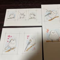 お絵描きしてました