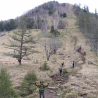 笠取山　山梨県埼玉県の県境の山です