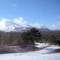 今シーズンのの初雪はゆっくり