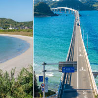 角島の絶景を眺めながらチェアリング！ JR秋の乗り放題パスで行く山陰本線と呉線の旅　2日目