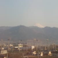 山梨から富士山見れた