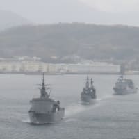 【G3X撮影速報】練習艦隊江田島出航二〇二五【5】練習艦隊単縦陣(2025-03-14)