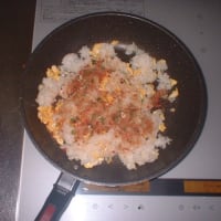 男の昼飯を作ってみた！再投稿です。