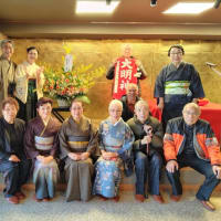 相撲甚句「緑春会」15周年のお祝い会
