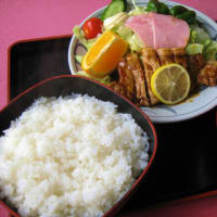 【焼定グランプリ】長井市四ツ谷　まるじゅう食堂の焼肉定食？