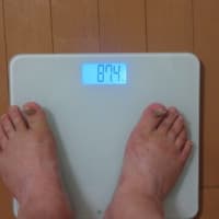 5月末の体重計