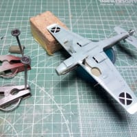 ハセガワ1/72 メッサーシュミットBf109E-3”スペイン空軍”製作記 ＃７ - ワイのもじけたブログやで～