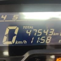 CB200X　タイヤ交換3回目