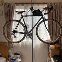 お気に入りの自転車は部屋に置こう