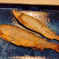 【食】鮎の唐揚げ・塩焼き