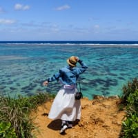 沖縄旅行　妹と